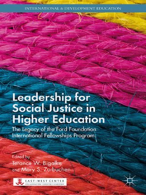 cover image of Leadership for Social Justice in Higher Education